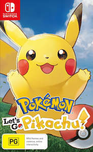 Pokemon: Pokemon Let's Go Pikachu! (Switch)