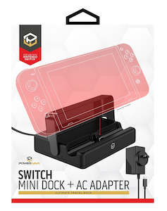 Nintendo Switch Charging: Powerwave Switch Mini Dock & AC Adapter