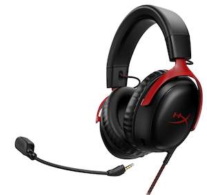 HyperX Cloud III Gaming Headset (Black & Red)