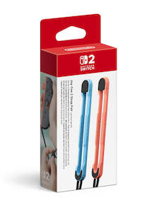Nintendo Switch Controllers: Nintendo Switch 2 Joy-Con Strap Pair - Light Blue/Light Red