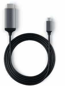Other Pc Accessories: Satechi Type-C to 4K HDMI Cable Space Grey