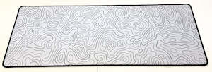 Gaming Gear: Playmax Topographic Extended Mousepad (White) (PC)
