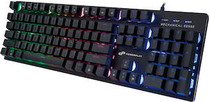 Pc Keyboards: PowerPlay E-Blue Mechanical-Sense Gaming Keyboard