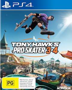 Ps4: Tony Hawk's Pro Skater 3 & 4