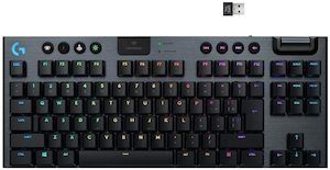 Logitech G915 TKL Wireless Mechanical Gaming Keyboard (GL Clicky)