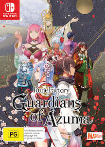 Nintendo Switch Adventure And Rpg Games: Rune Factory Guardians of Azuma Limited Edition (Switch)