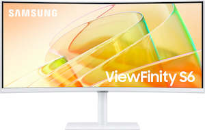 34" Samsung ViewFinity S6 S65TC 1440p 100Hz 5ms VRR HDR10 Curved Ultrawide Monitor