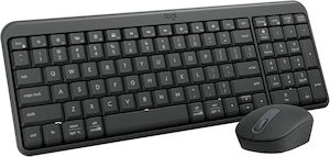 Logitech MK250 Compact Bluetooth Wireless Keyboard and Mouse Combo Graphite