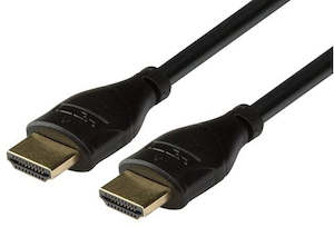 Pc Parts: 2m DYNAMIX Slimline High-Speed HDMI 1.4 Cable with Ethernet