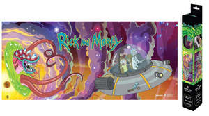 Rick and Morty Space Portal XL Gaming Mat (PC)