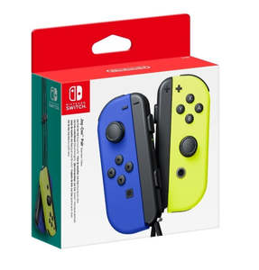 Nintendo Switch Accessories: Nintendo Switch Joy-Con Blue/Neon Yellow Controller Set