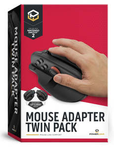 Nintendo Switch Controllers: Powerwave Mouse Adapter Twin Pack for Switch 2
