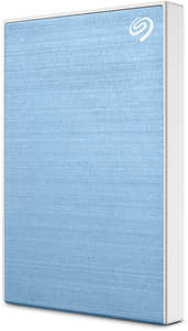 1TB Seagate One Touch Portable USB 3.0 HDD with Password Protection Blue