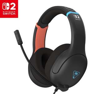 Gaming Headphones: Turtle Beach Airlite Fit Wired Gaming Headset (Charcoal)