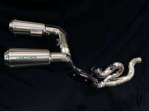 Ducati Panigale & Streetfighter V4 Titanium High Mount 3/4 Slip-On 2023-2024