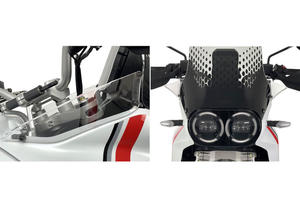 Desert X 22 25: CNC Racing air deflectors Ducati Desert X clear