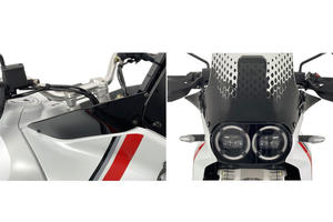 CNC Racing air deflectors Ducati Desert X black