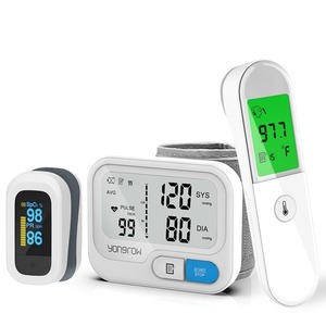 Fitness Wellness: Digital Blood Pressure Monitor and Temperature Gun