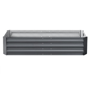 Greenfingers Garden Bed 2pcs 150x90x30cm Galvanised Steel Raised Planter