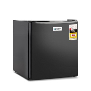 Fridge Freezers: Devanti 48l Portable Mini Bar Fridge - Black