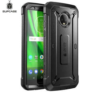 Other Mobile Cases: For Moto G6 Ub Pro Full-Body Rugged Holster Case With Built-In Screen Protector