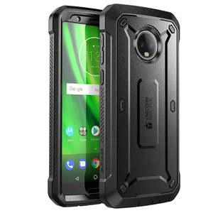 Other Mobile Cases: For Moto G6 Ub Pro Rugged Holster Case With Built-In Screen Protector 2018