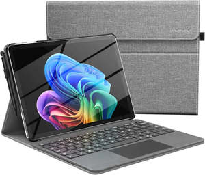 Samsung Tablet Cases: For Microsoft Surface Pro 12 Inch 1St Edition 2025 Lightweight Protective Business Case With Multi-Angle Stand & Stylus