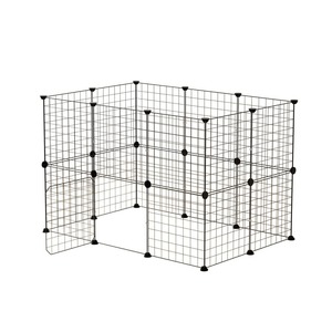Other Pet Supplies: Goslash Picks Pet Dog Playpen Enclosure Cage 20 Panel Puppy Fence Play Pen Foldable Metal