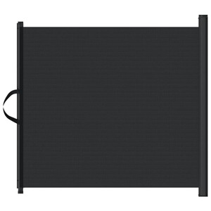 Other Pet Supplies: Retractable Pet Gate Black 82.5x125 Cm Abbaoto