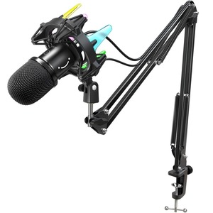 Microphone Karaoke: Usb Dynamic Microphone Kit With Boom Arm