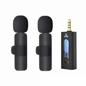 Microphone Karaoke: Mini Lavalier Lapel Microphone with 3.5mmaux Connector for Live Streaming Youtube Vlog