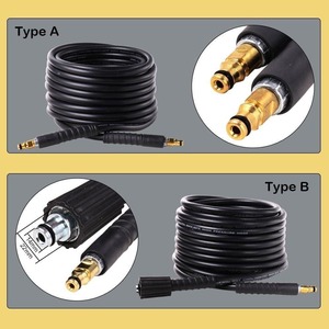 10m High Pressure Water Hose for Karcher K2 - K7 Series | 2 Fitting Options