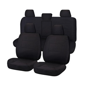 Car Interior Decor: Tmd Toyota Hilux 08 2015 - On Dual Cab Utility Fr 40 60 Split Base With A Rest Black All Terrain