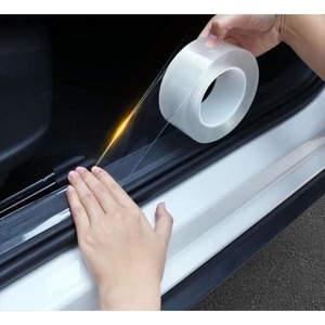Car Exterior Decor: 3m 10m Car Door Protector Stickers Strip Bumper Protector Car Anti-collision