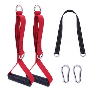 Indoor Gym Accessories: 4 In-1 Multifunction Pulldown Attachment with Durable Heavy Double D-rings