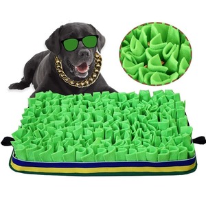 Pet Toys: Eco-friendly Durable Slow Feeding Dog Puzzle Snuffle Mat for Pet Training Encourage Foraging Skills