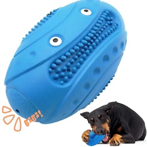 Pet Toys: Durable Rubber Dog Chew Toy Non Toxic Squeaky Pet Toy