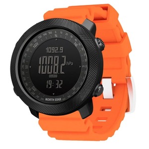 Mens Hiking Altimeter & Barometer Compass Sports Fitness Tracker