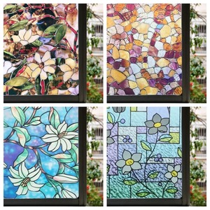 Decorative Window Film: Decorative Stained Glass Window Film