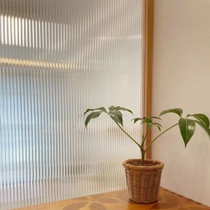 Decorative Window Film: 3d Electrostatic Glass Film for Bathroom Windows