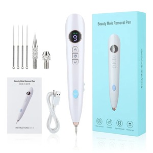 Skin Care Machines: 9 Mode Lcd Mole Removal Pen for Tattoo Freckle Dark Spot Wart Removal