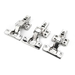 Hinges: 4pcs Stainless Steel Door Hydraulic Hinges