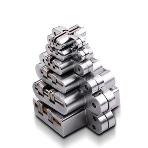 2pcs 304 Stainless Steel Hidden Hinges Seven Size Invisible Concealed Folding