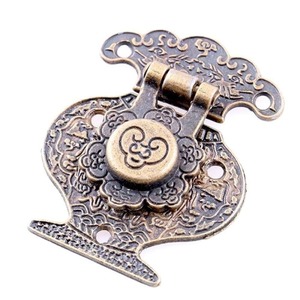5pcs Antique Bronze Hasp Latch Jewelry Wooden Box Lock