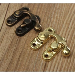 Locks: 10pcs Small Antique Metal Lock Decorative Hasps Hook