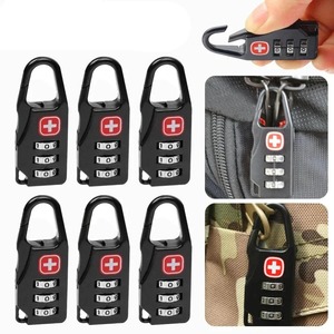 Locks: 10 Piece Portable Alloy Lock Padlock