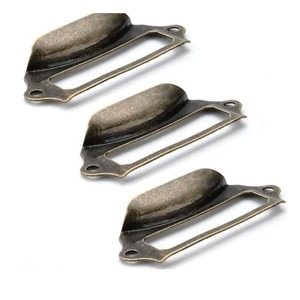 Handles: 10pcs Antique Handles Box Label Retro Pull Frame Handle Name Card Holder Knob