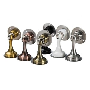 Naieridi Non-punch Sticker Door Stop Water-proof Stainless Steel Magnetic Door