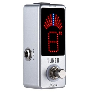 Parts Accessories: Rowin Mini Chromatic Guitar Tuner Pedal High Precision Tuner Pedal Led Display