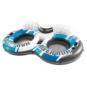 2 Inflatable Floating Lake Tube - Blue Rapids